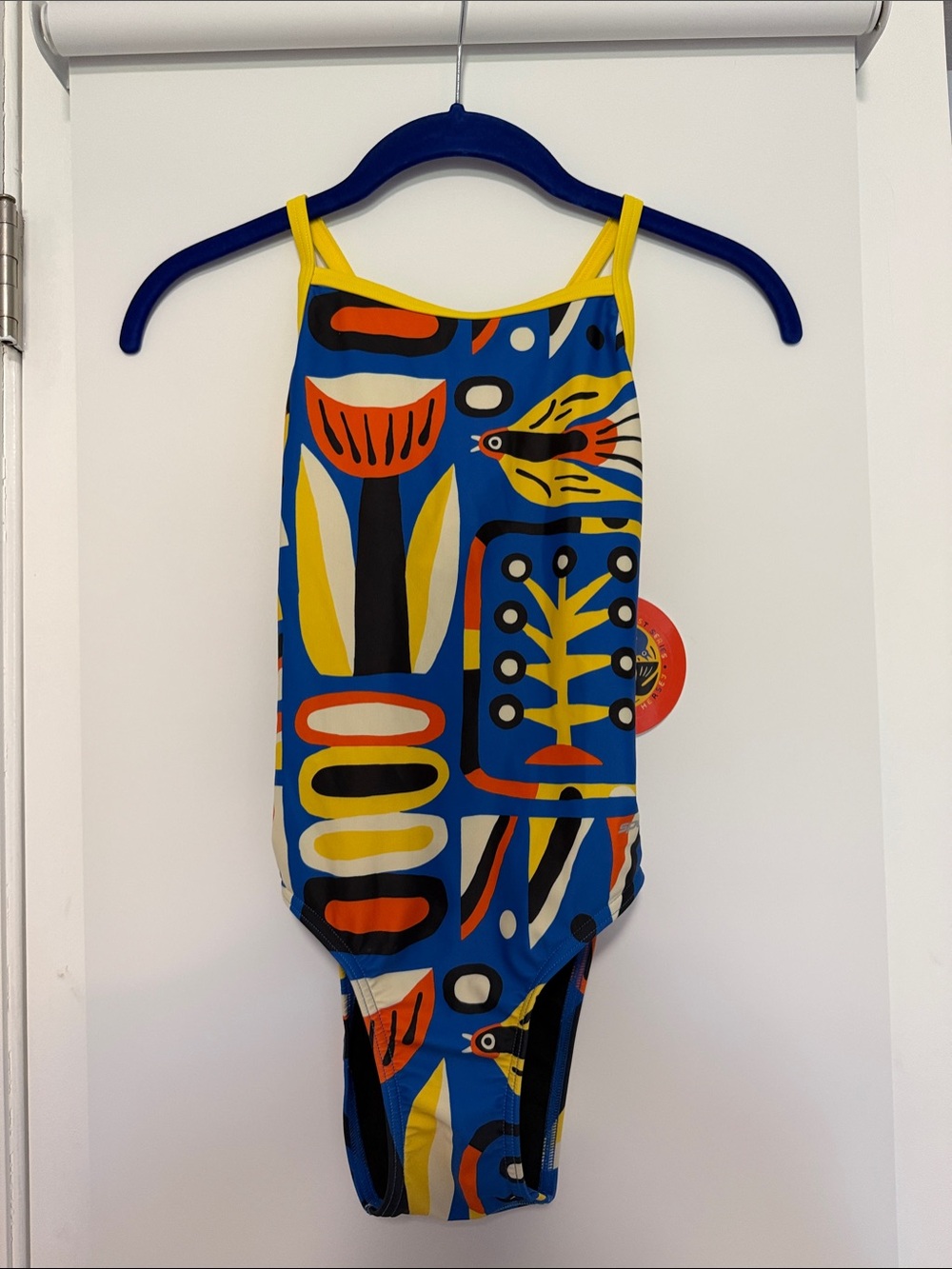 Sporti Limited Edition Wyatt Hersey Girls' One-Piece Swimsuit